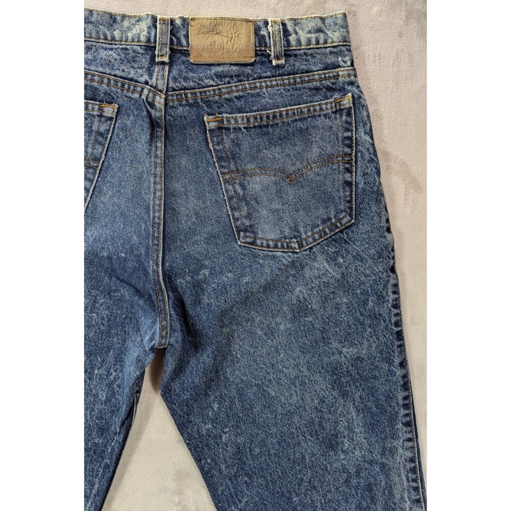Levi's Jeans Men's 36x31 Two Horse Brand Acid Wash 40840 USA Vintage 80s 90s - Picture 10 of 16